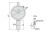 Индикаторный глубиномер INSIZE 2343-101