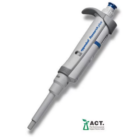 Дозатор Eppendorf Research plus G 100 - 1000 мкл синий 3123000063