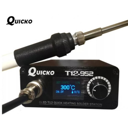 Цифровая паяльная станция QUICKO T12-952