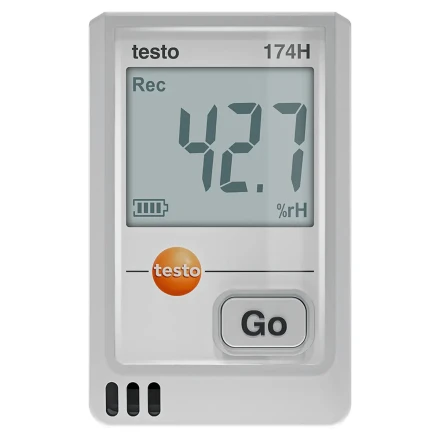 Логгер Testo 174 H USB-C белый с поверкой