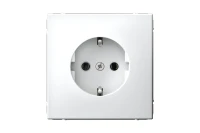 Розетка Systeme Electric ArtGallery Белый с заземлением, 16А, механизм