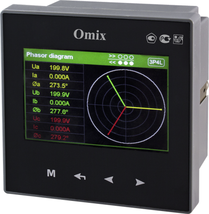 Анализатор параметров сети Omix P99-MAY-3-R-RS485