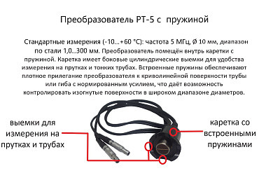 Толщиномер ВОСТОК-7 ультразвуковой В7-287