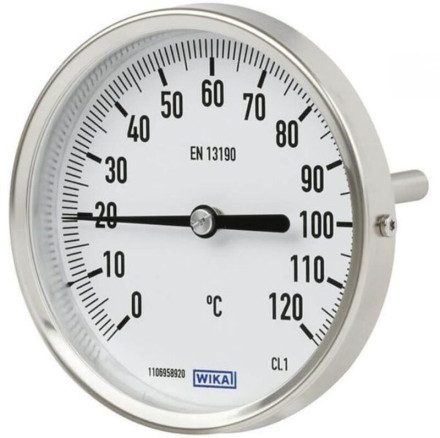 WIKA Стрелочный термометр 0 → 80 °C, 48797454, Термометр