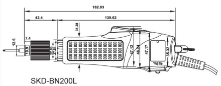 Винтоверт бесщеточный Kilews SKD-BN203L (B)