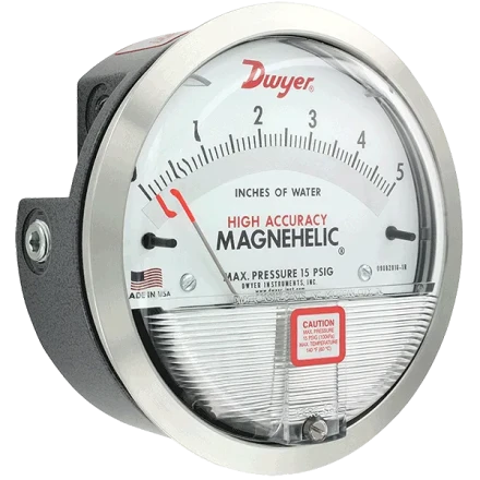 Дифференциальный манометр Dwyer MAGNEHELIC 2000-НА