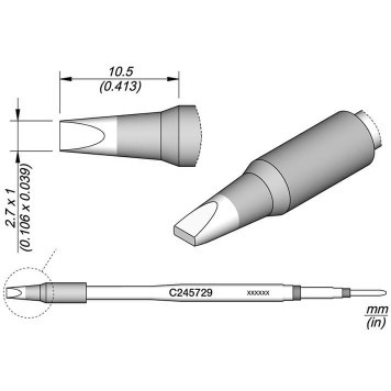 Наконечник JBC C245-729
