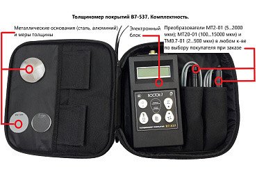 Толщиномер ВОСТОК-7 В7-537 + ТМ2-01