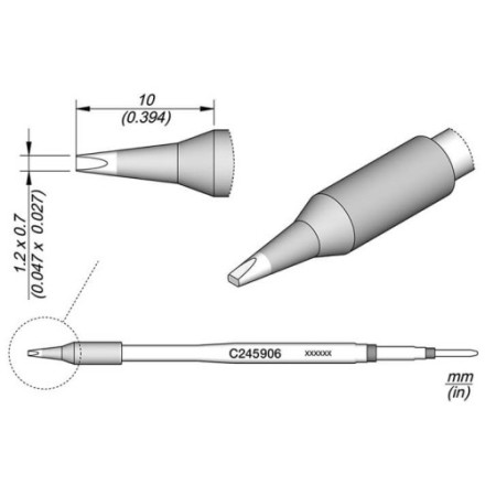 Наконечник JBC C245-906